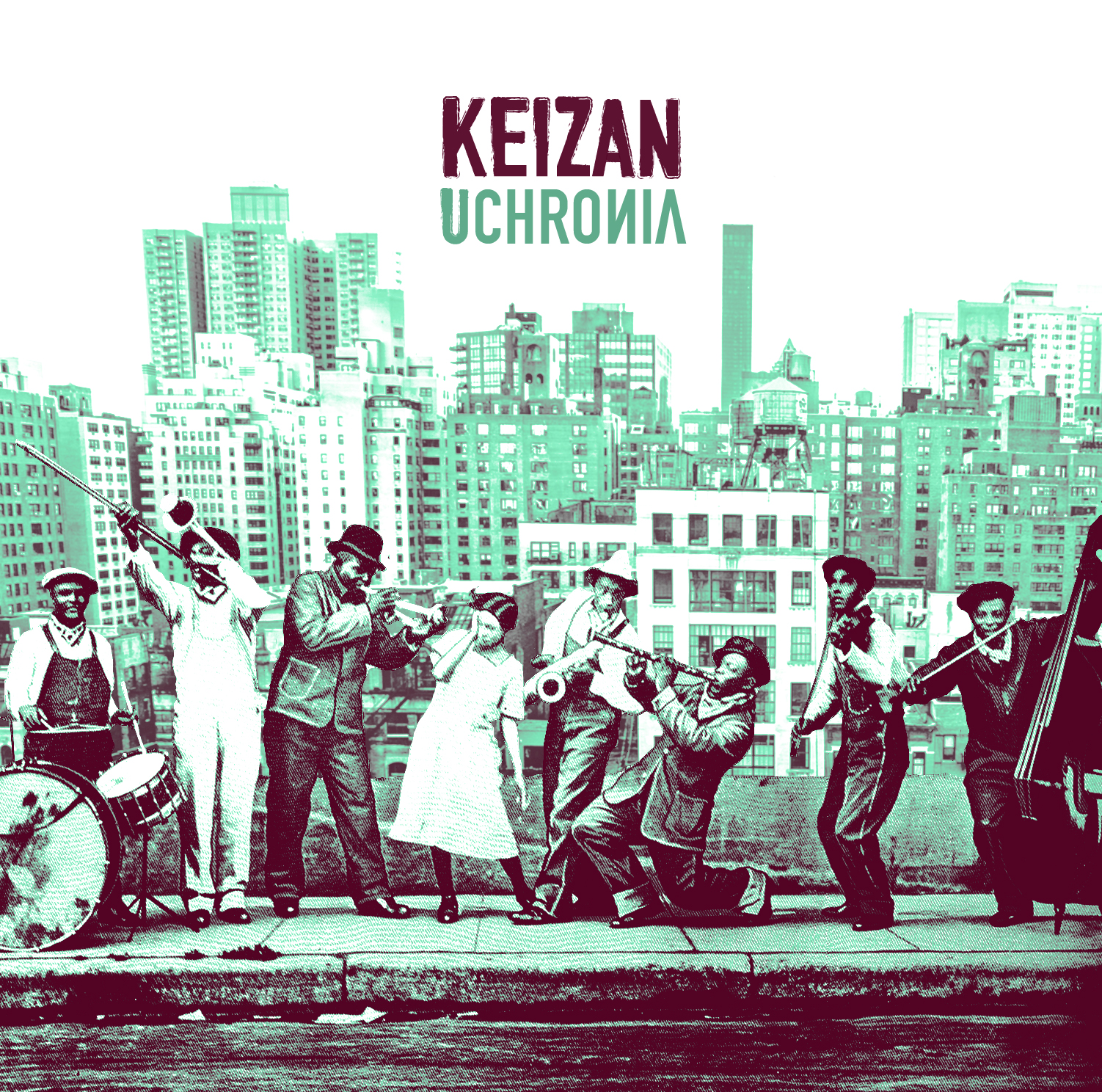 Pochette de l'album "Uchronia" de Keizan